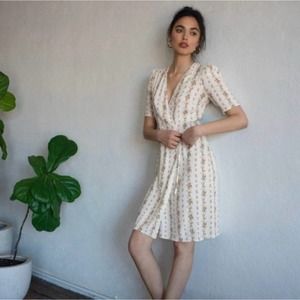 Reformation Laurent Wrap Dress